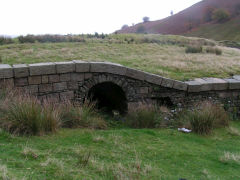 The British Ironworks dam outlet, October 2009